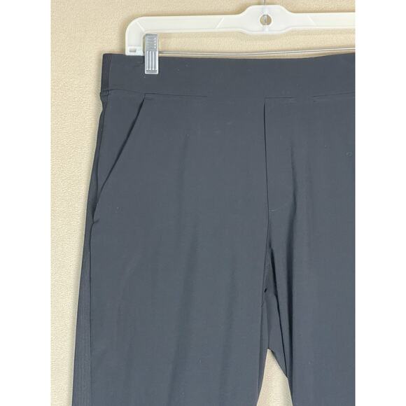 Athleta Pants Womens 10 Black Brooklyn Mid Rise Ankle Slim Fit Stretch Pull On - Picture 3 of 14